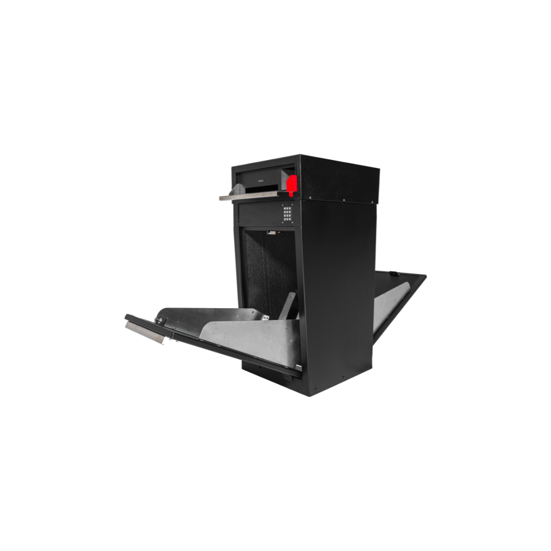Mailbox Sentinel for Fences and Columns - Combination Mail and Package Box