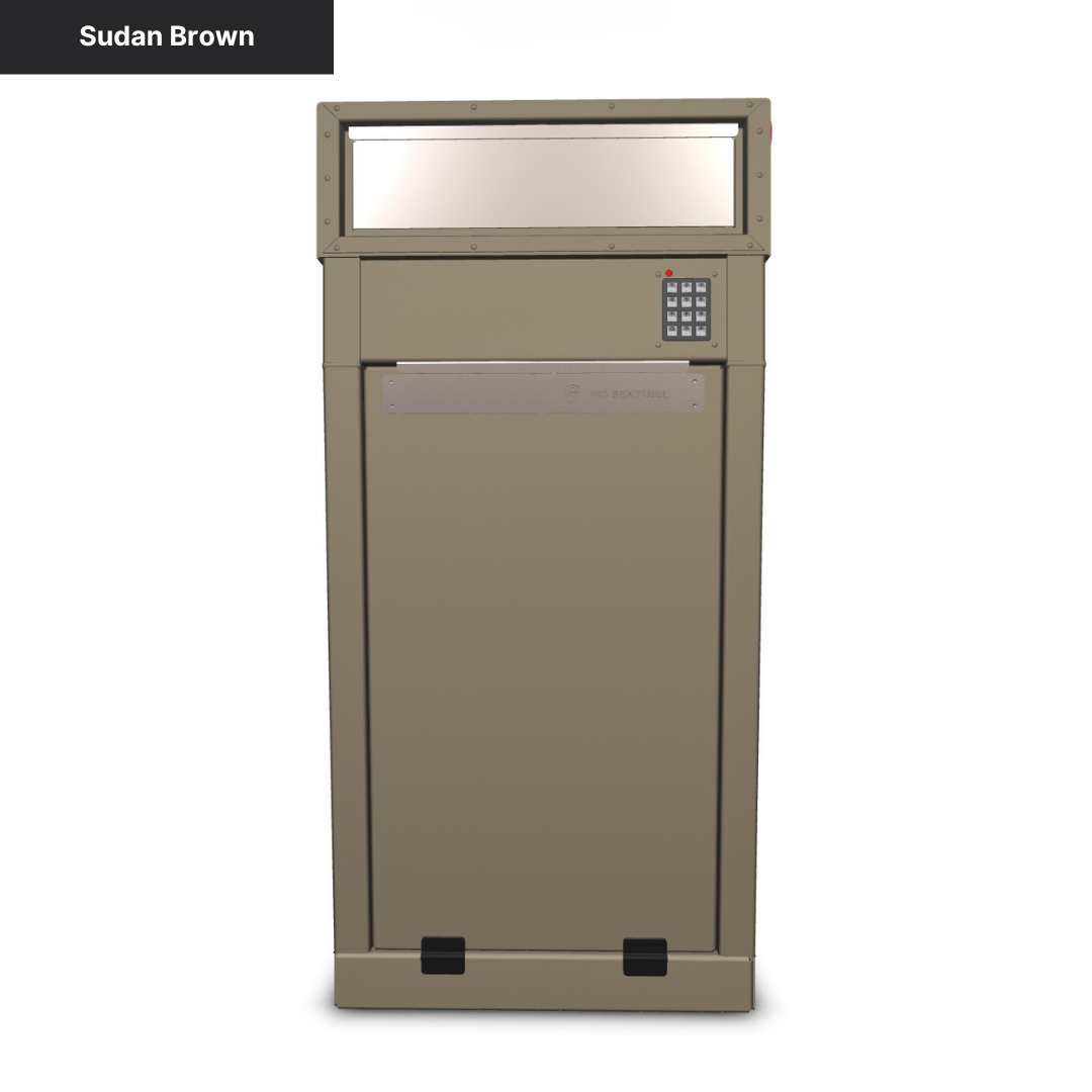 Mailbox Sentinel for Fences and Columns - Combination Mail and Package Box