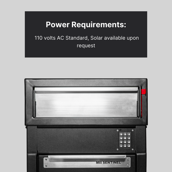 Mailbox Sentinel - Combination Mail and Package Box