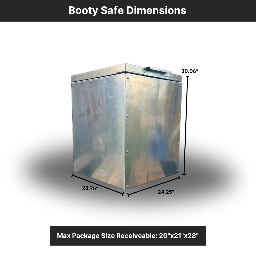 DIY Booty Safe™ 2x2 - Secure Package Chest