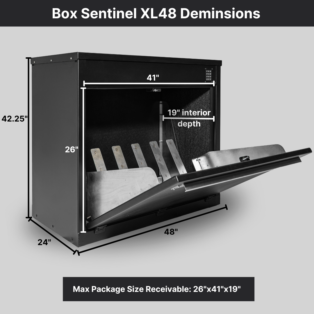 Box Sentinel XL Cabinet for Fences and Columns- Package Only